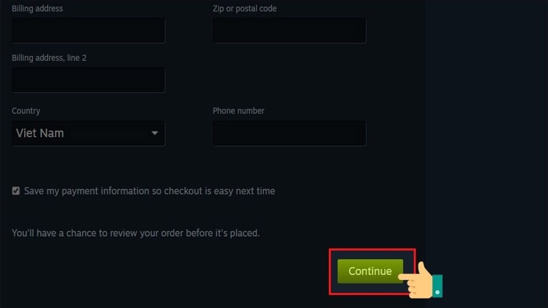 Nhấn chọn Continue để hoàn thành tải game Left 4 Dead 2